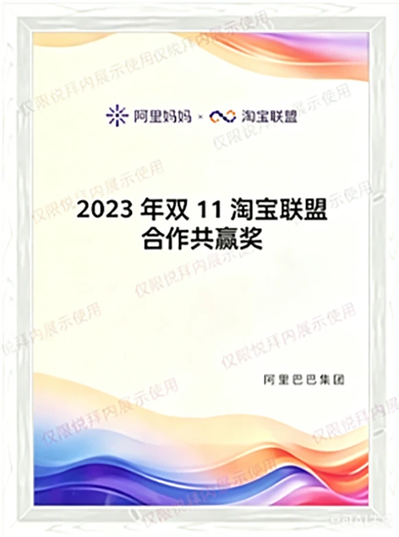 合作共赢奖