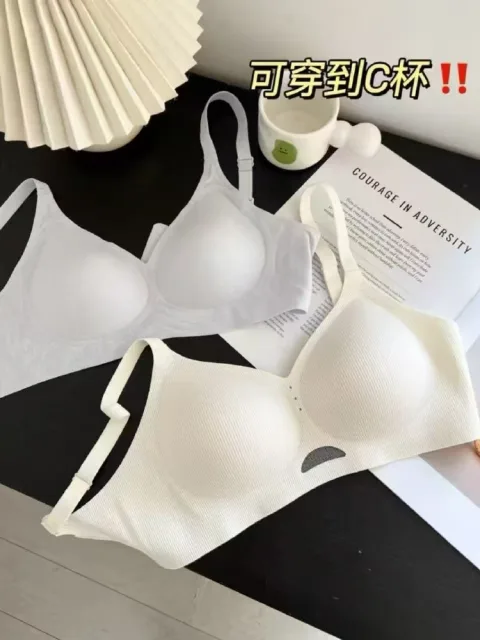 SIX RABBIT/六只兔子 文胸 女 无痕 细肩带 聚拢 显瘦 图片 2