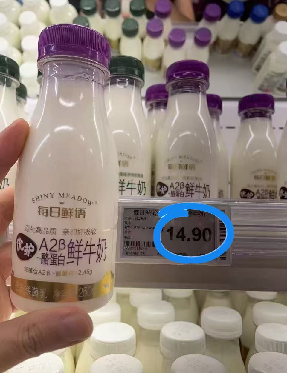 每日鲜语A2β鲜奶 30元 - 86线报