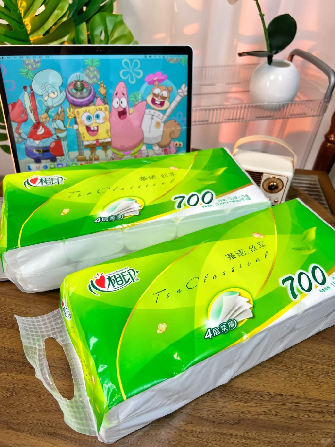 心相印无芯卷纸4层70g*10卷*5提 32.5元 - 线报酷 心相印无芯卷纸4层70g*10卷*5提 32.5元 - 线报酷