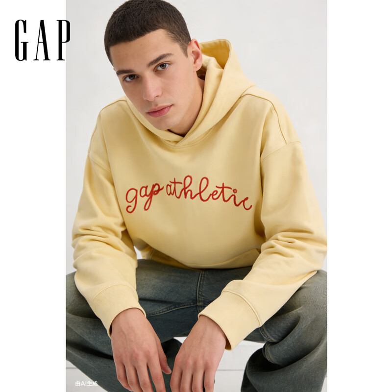 Gap刺绣logo套头卫衣 98.8元 - 86线报 Gap刺绣logo套头卫衣 98.8元 - 86线报