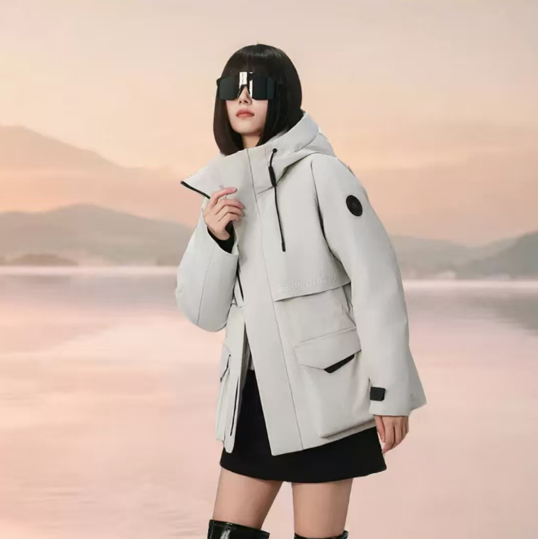凑单377.54 美力城 檀健次同款收腰风衣鹅绒羽绒服 需叠加49.9元礼金 - 86线报
