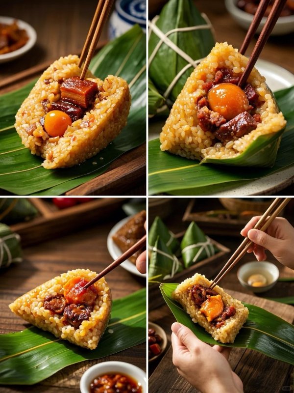 比比赞肉粽+豆沙粽4个 6.9元 - 86线报