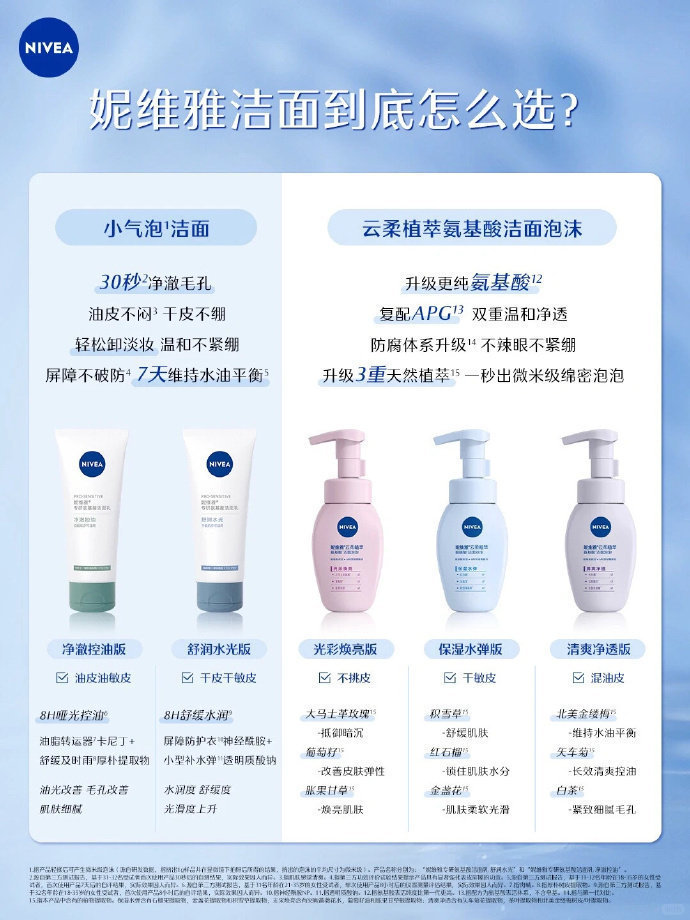 妮维雅洗面奶2支装 50元 - 86线报