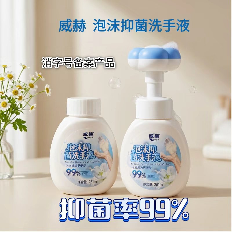 花朵泡泡洗手液×5瓶拍5件 9.9元 - 86线报