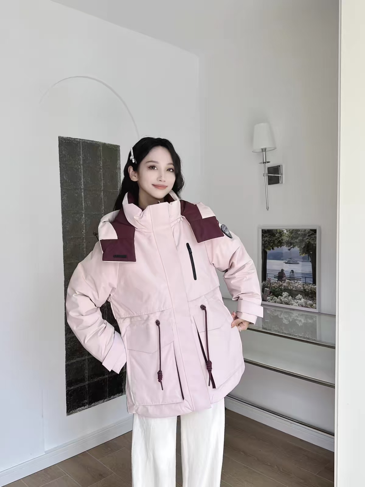 森马三防羽绒服防水防油防污陈都灵同款 200元 - 86线报