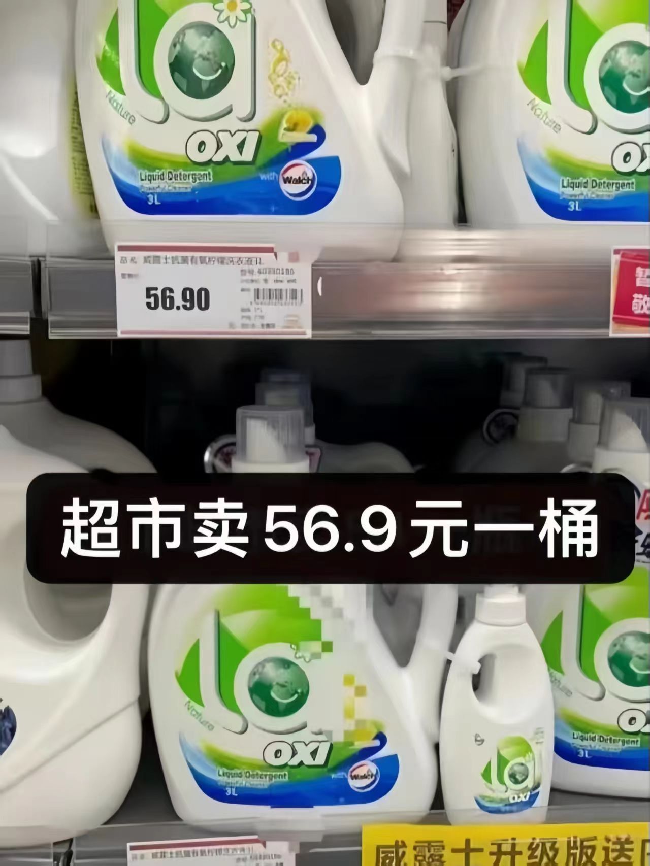 威露士LA洗衣液10斤 42元 - 折送网
