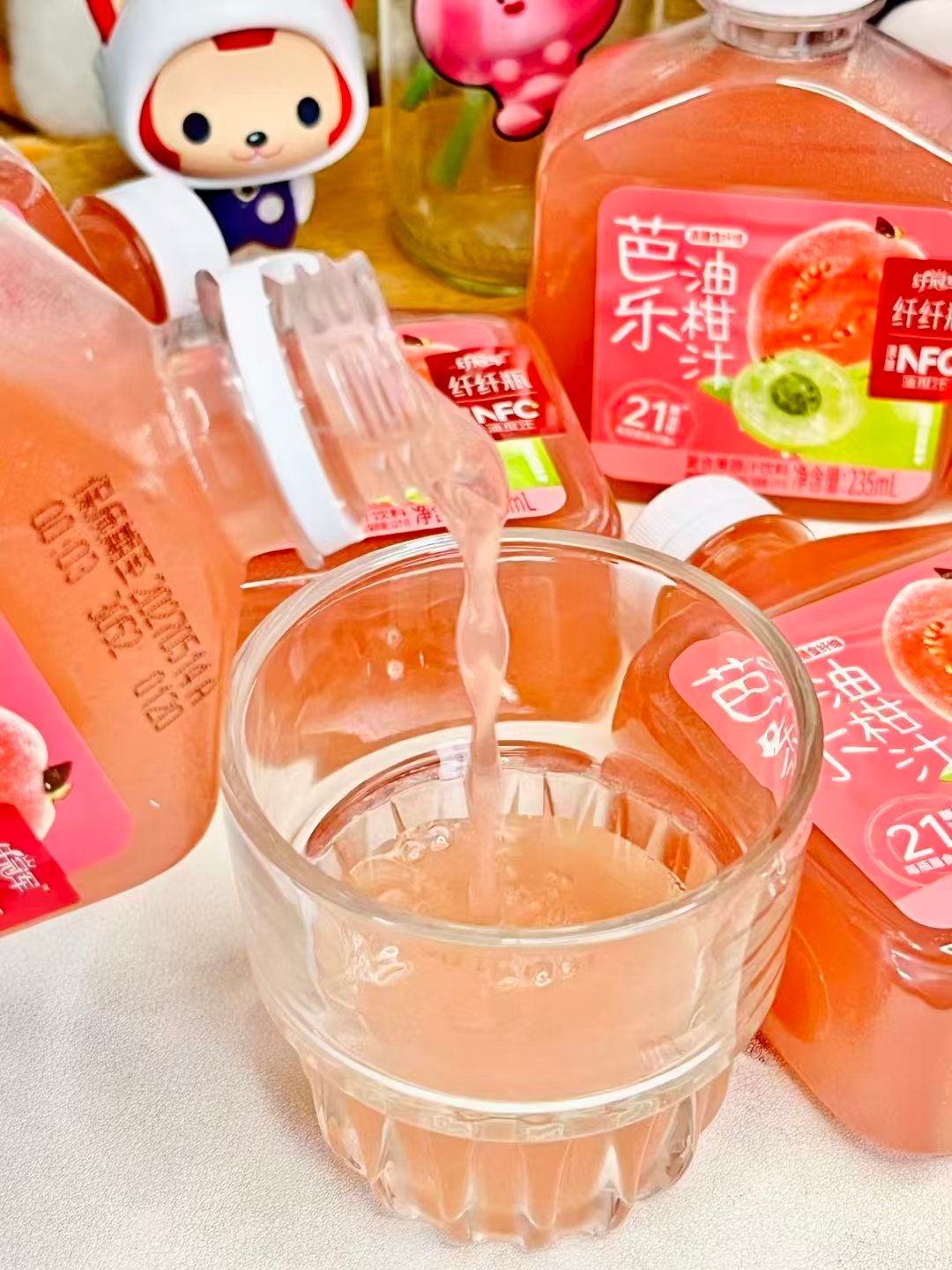 PDD轻上芭乐油柑汁235ML*10瓶 23.9元 - 美泡泡