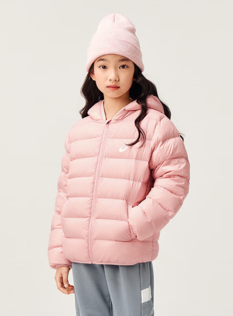 亚瑟士中大童保暖连帽轻薄羽绒服 114.34元 - 线报酷