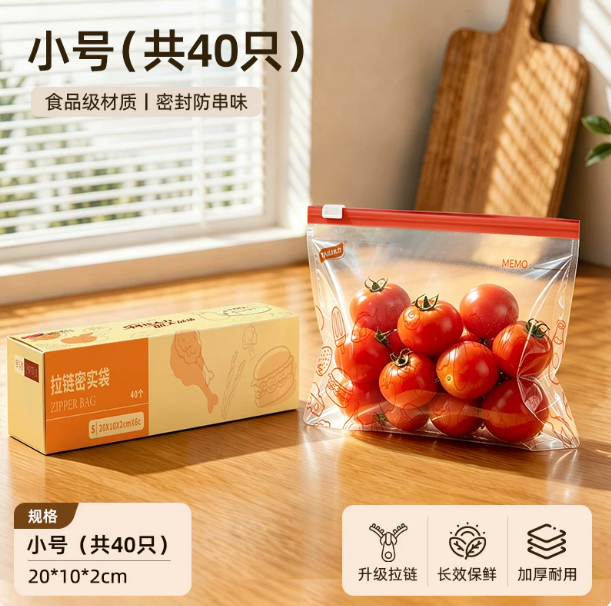 太力小号拉链密实袋40只 6.05元 - 86线报 太力小号拉链密实袋40只 6.05元 - 86线报