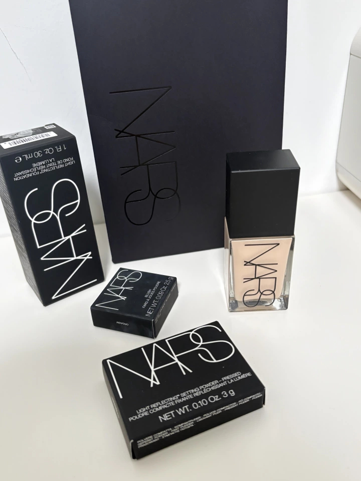 Nars超方瓶+Nars腮红+Nars大白饼+Nars遮瑕 282-289元 - 86线报