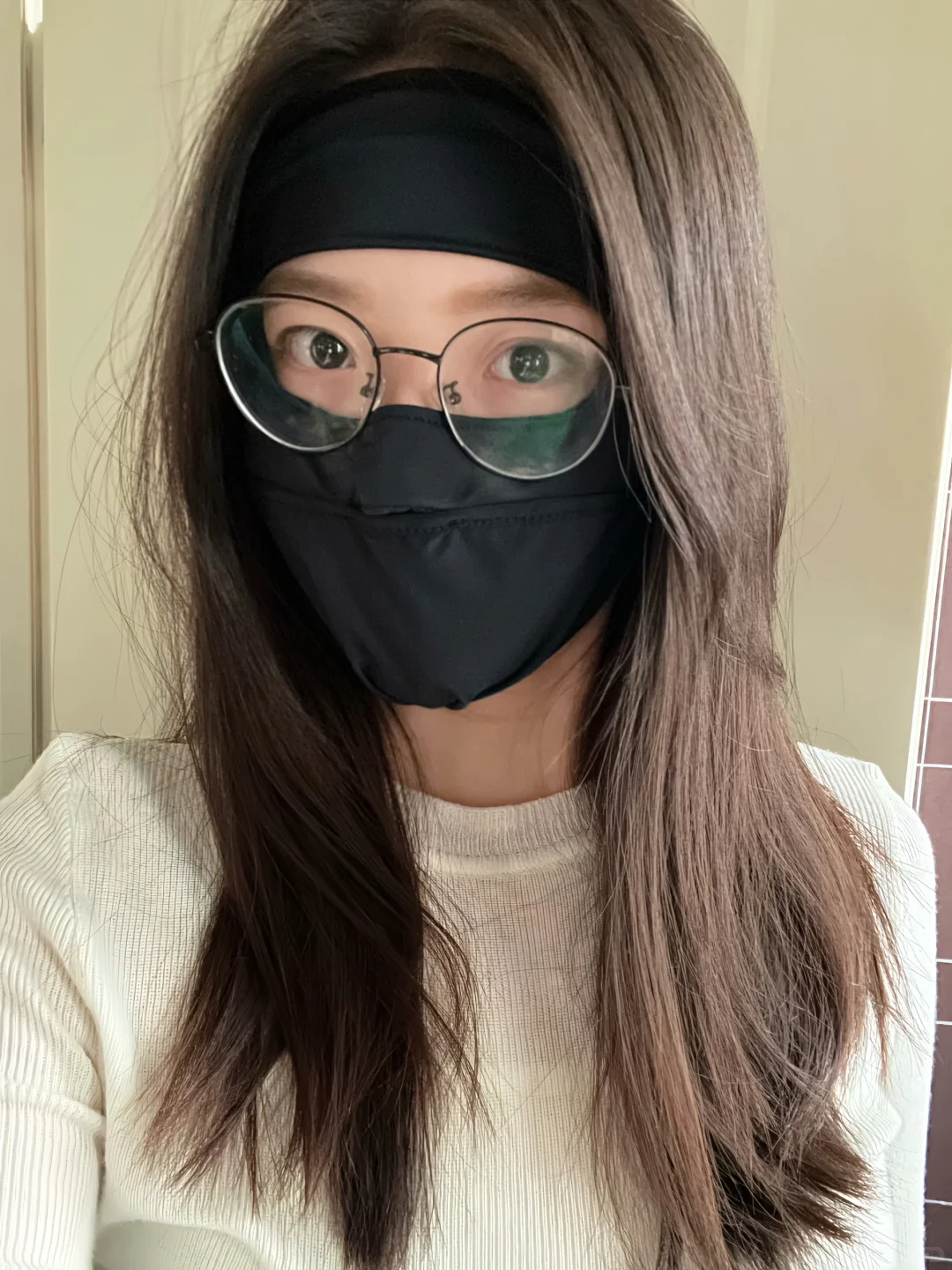 觅橘防晒面罩 15元 - 美泡泡