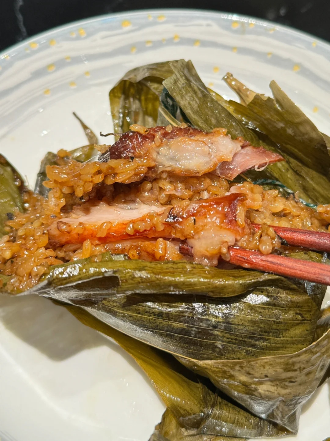 吴越斋超大霸王肉粽250g*共12只 79.8元 - 86线报