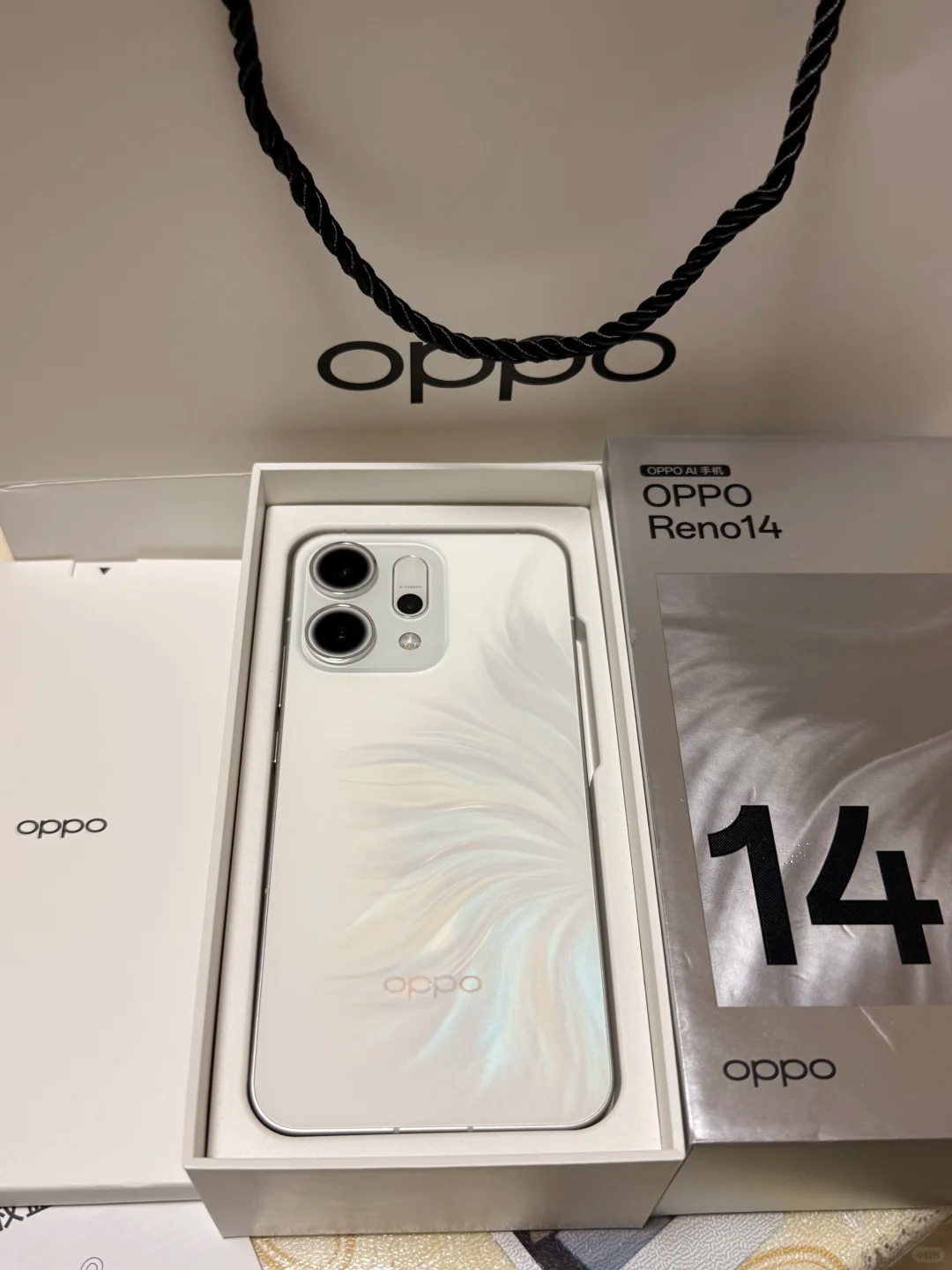 OPPO Reno14 12GB+256GB 人鱼姬 1689.9元 - 86线报