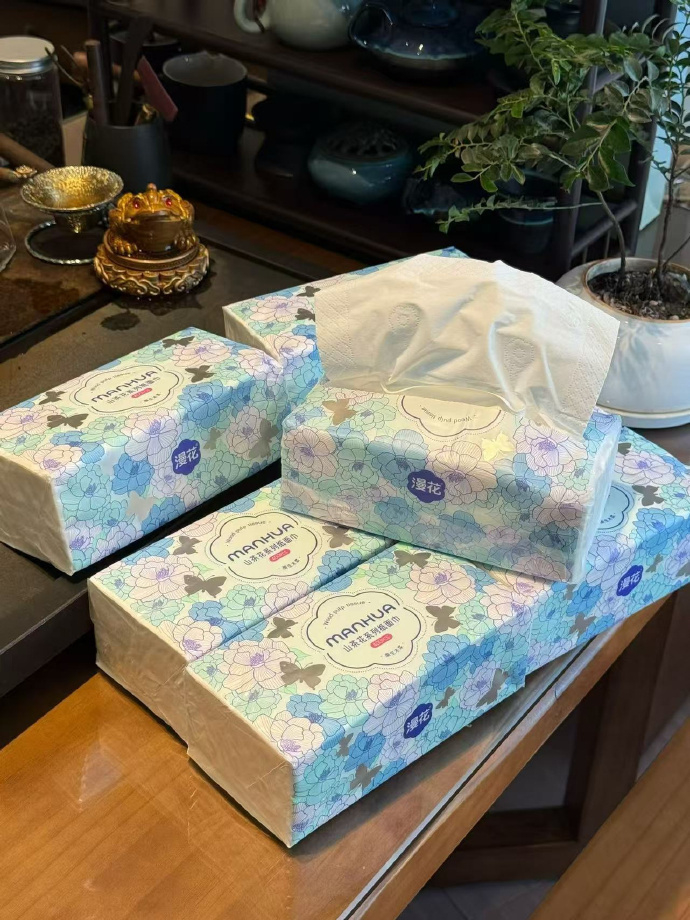 漫花山茶花抽纸5层*18包 26.9元，漫花山茶花抽纸5层*36包 48.9元 - 86线报