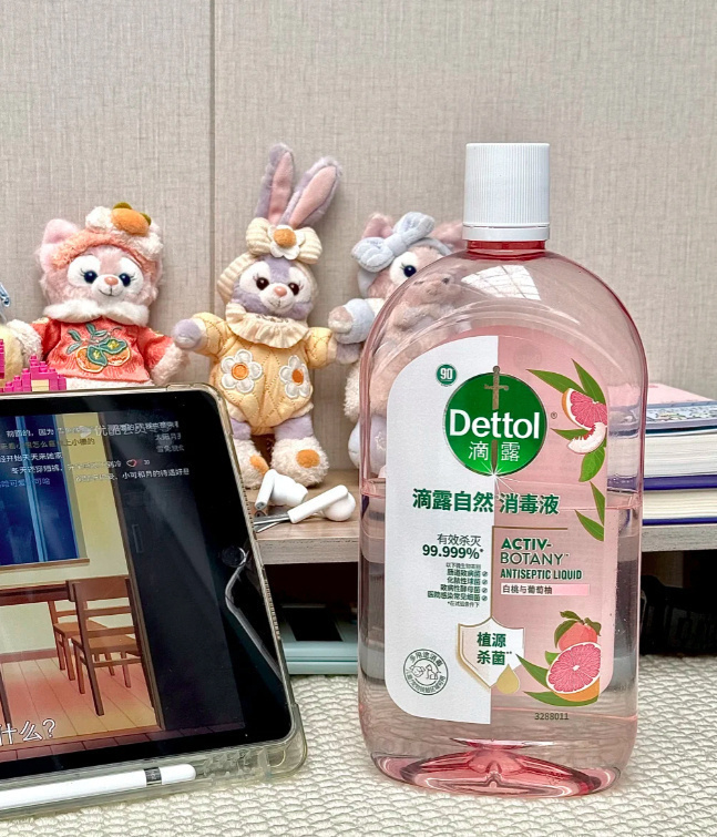 滴露自然消毒液1000ml+洗衣液3袋 53.9元 - 线报酷