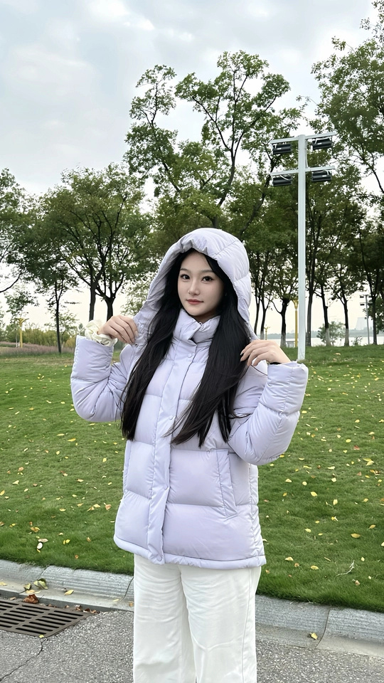 波司登90鹅绒轻薄菱格纹短款羽绒服女 309元，波司登90绒加厚脱卸帽宽松短款羽绒服女 599元 - 86线报