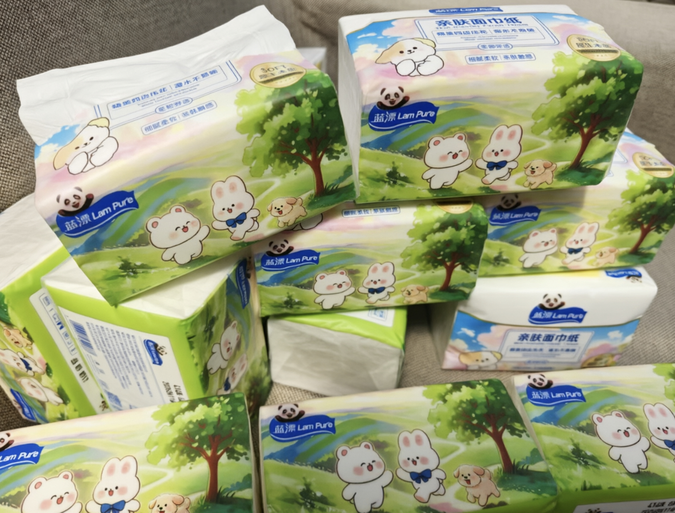 蓝漂6层加厚大包抽纸限时发24包 26.9元 - 86线报 蓝漂6层加厚大包抽纸限时发24包 26.9元 - 86线报