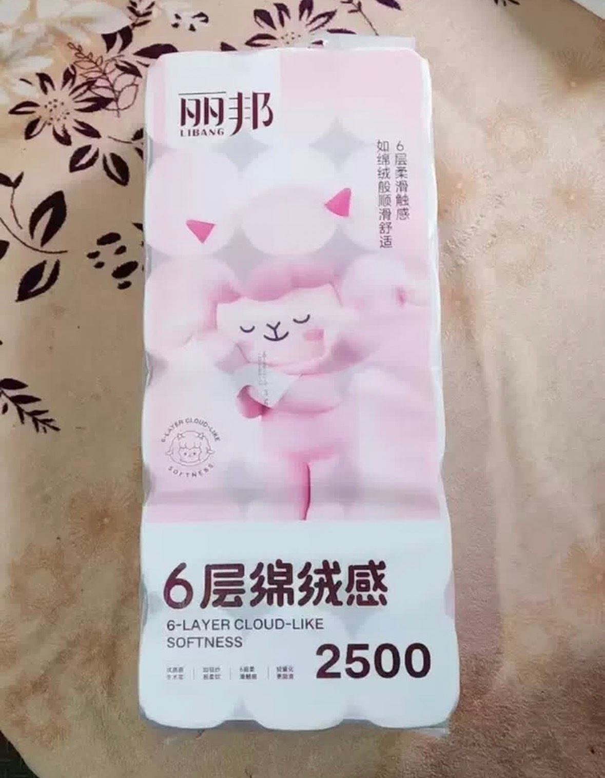 丽邦无芯卷纸5层12卷共680g 5.9元 - 86线报