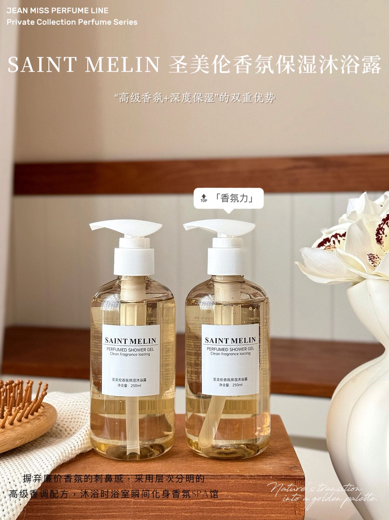圣美伦香氛保湿沐浴露250ml*2瓶 18元 - 86线报 圣美伦香氛保湿沐浴露250ml*2瓶 18元 - 86线报