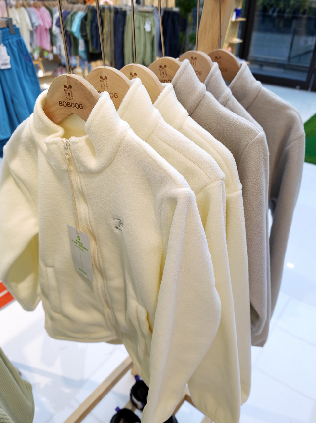 巴布豆儿童立领摇粒绒外套2件 59.9元 - 86线报