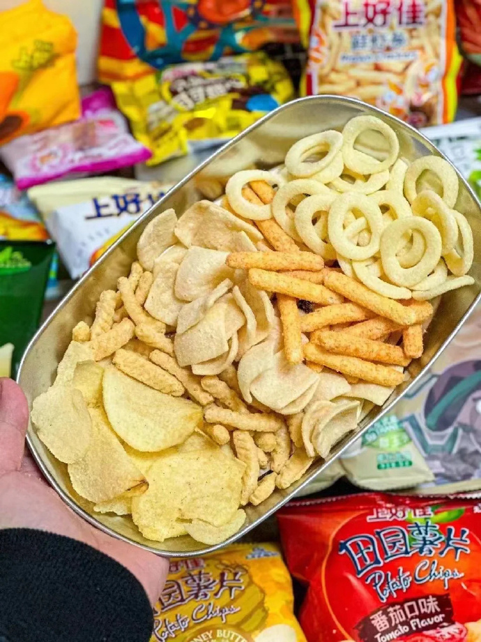 才4毛左右一包👍 16.9 上好佳 虾片虾条全家福组合42包 - 86线报
