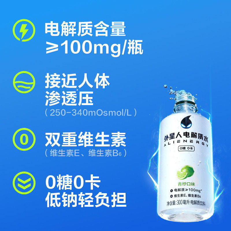外星人0糖0卡电解质水饮料300mL*6瓶 2元 - 86线报
