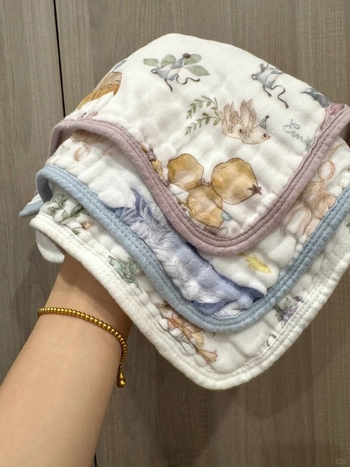 嫚熙婴儿小方巾6条 46.9元 - 86线报