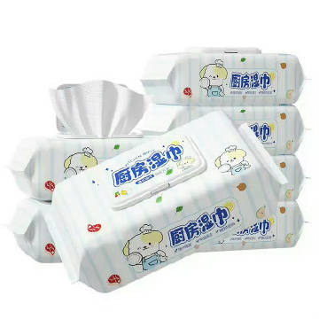 暖叙厨房湿巾70抽*1包 4.45元 - 线报酷