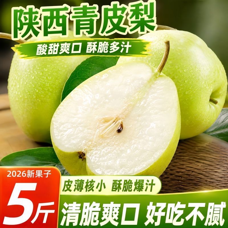 荔尊陕西头茬早酥梨5斤 5.9元 - 线报酷