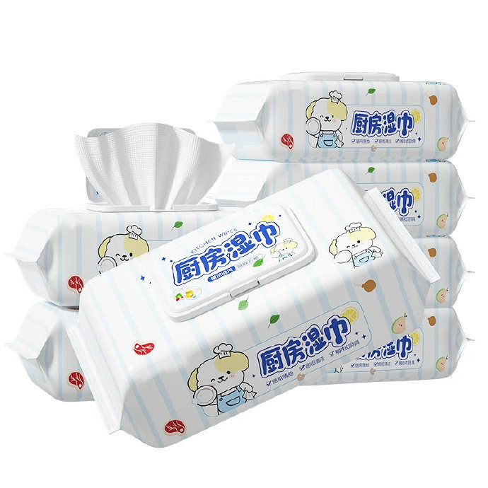 蓝漂加厚厨房湿巾70抽/包 5.99元 - 86线报