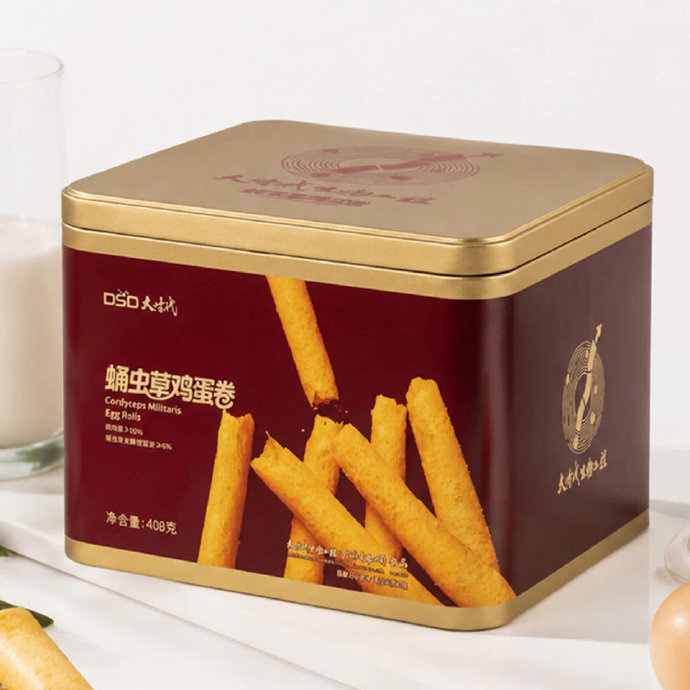 蛹虫草鸡蛋卷408g 14.9元 - 86线报