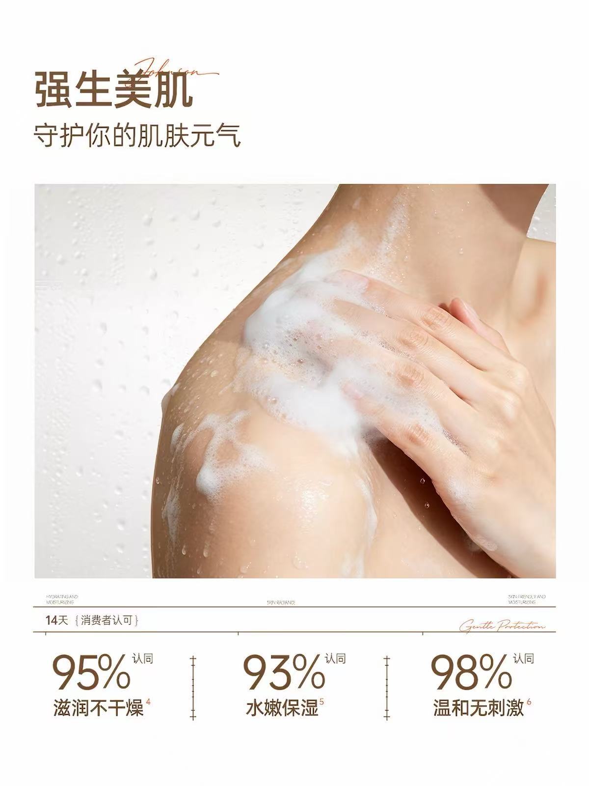 强生蜜桃香氛沐浴露720g×2瓶 27.2元 - 清风线报