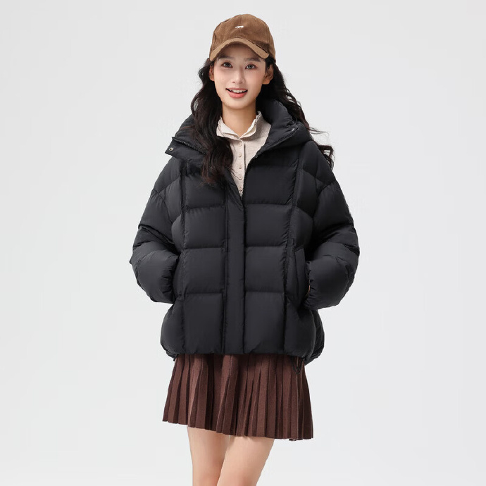 雪中飞短款连帽羽绒服(女款) 229元 - 86线报 雪中飞短款连帽羽绒服(女款) 229元 - 86线报