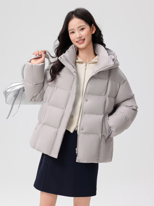 雪中飞短款连帽羽绒服(女款） 229元 - 86线报