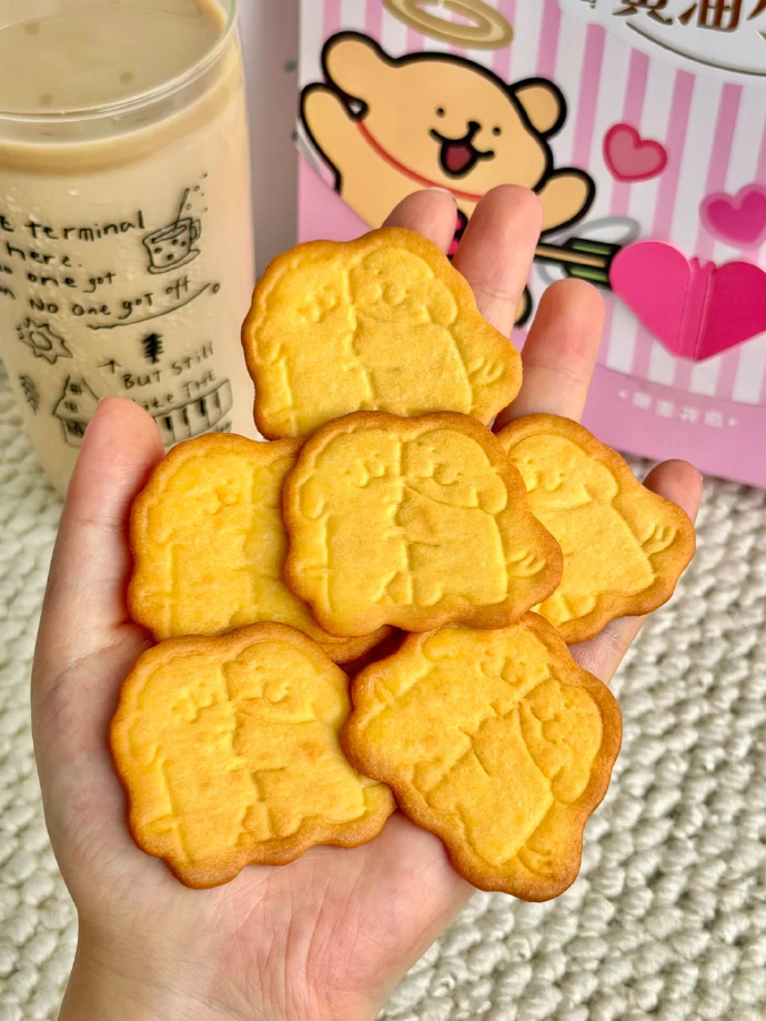 aoligei黄油猫酪饼干2盒 赠双面帆布包 17.2元 - 线报酷