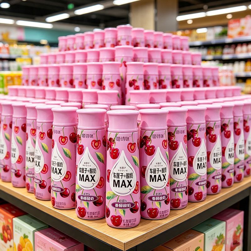 车厘子酸奶280g*12瓶 19.8元 - 清风线报