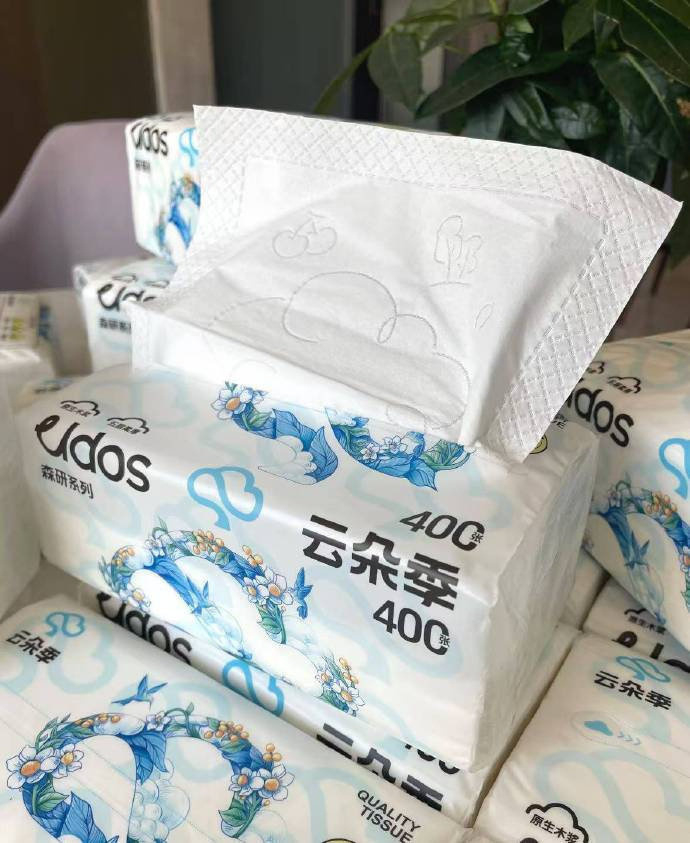 云朵季加厚抽纸360张*48包 45.8元 - 线报酷