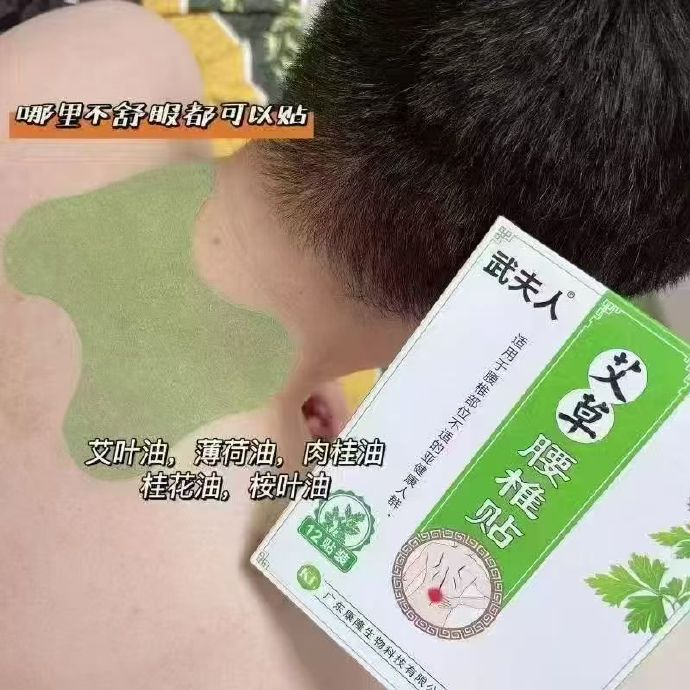 武夫人颈肩腰腿关节艾草贴12贴 9.9元 - 86线报 武夫人颈肩腰腿关节艾草贴12贴 9.9元 - 86线报