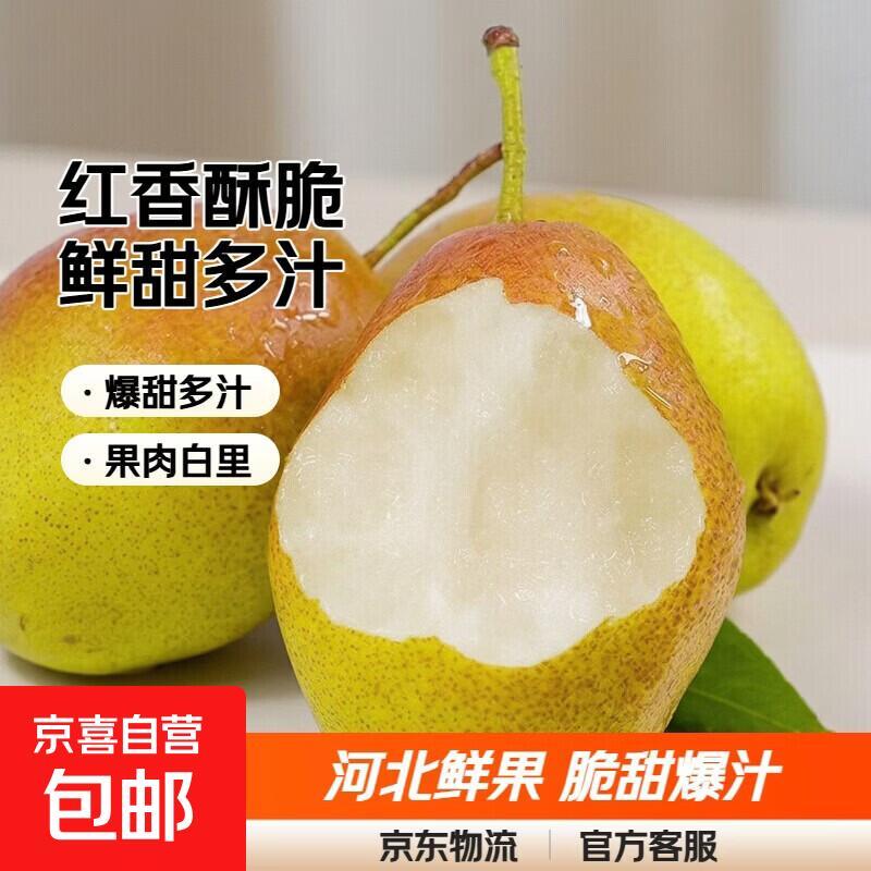 京喜自营红香酥梨3.6斤单果124g 9.9元 - 86线报