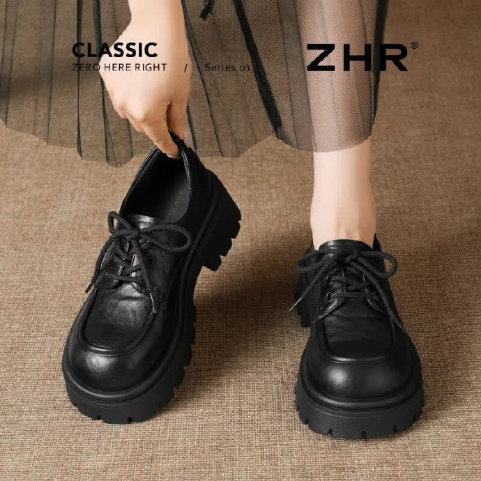 ZHR女厚底一脚蹬凉拖鞋 59元，ZHR女厚底法式乐福鞋 69元，ZHR女厚底网面老爹鞋 69元 - 86线报