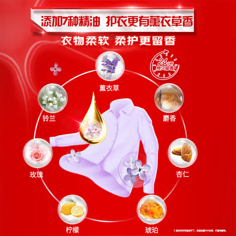 奥妙薰衣草洗衣液1.9kg瓶+2kg*2袋 35.5元 - 86线报