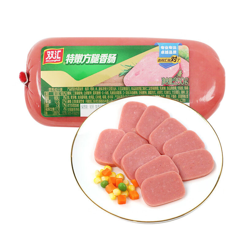 双汇炒菜特嫩方腿香肠250g*5支 25.9元 - 86线报
