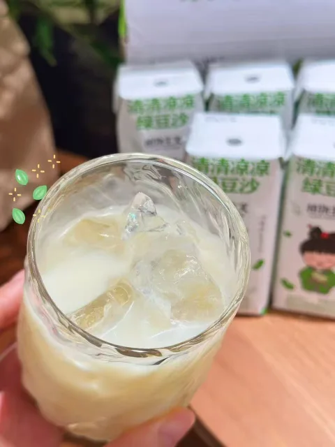 顶圣 绿豆沙饮料 冰沙 夏日饮品 图片 1