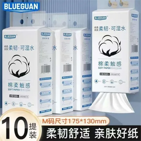 blueguan/蓝冠科技 悬挂式抽纸 4层 250抽*10提
