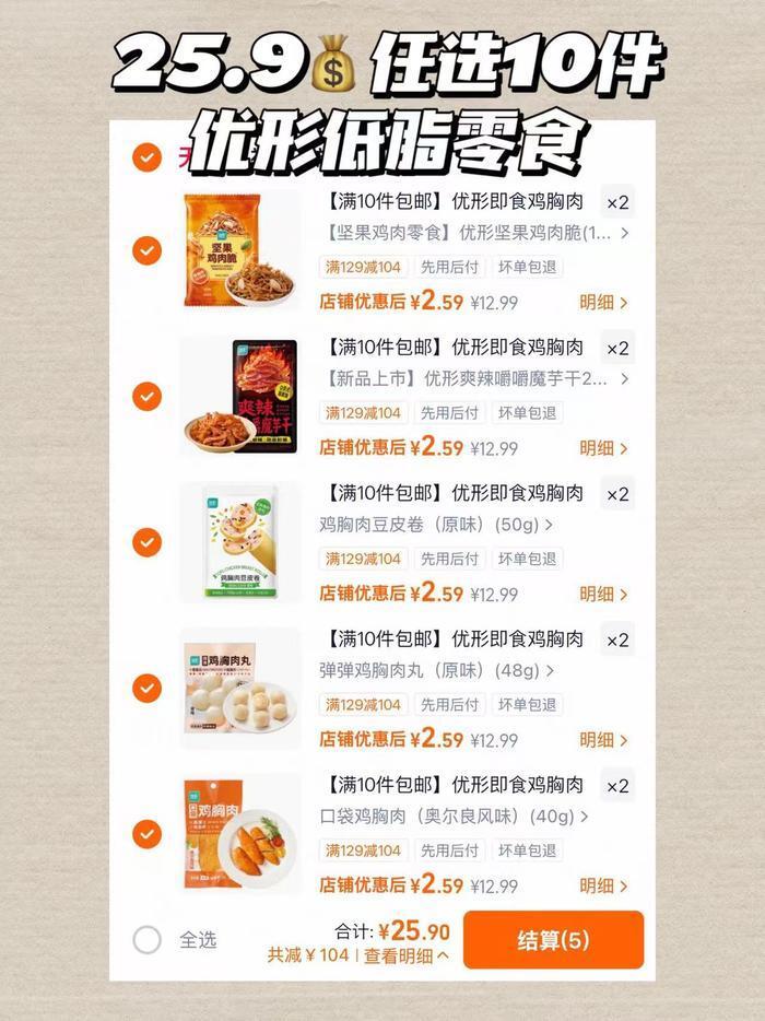 优形 管理期最爱的零食 折算才𝟐.𝟓/件🔥巨巨解馋 - 86线报