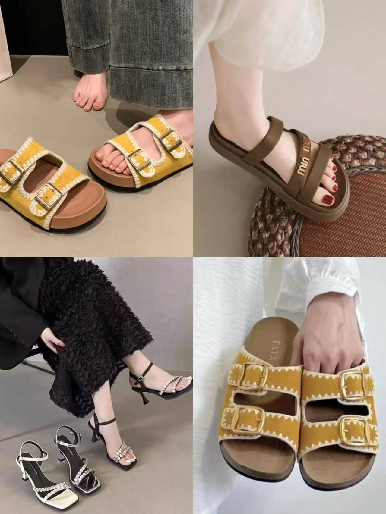 卓诗尼夏季女款凉鞋 77.5元 - 线报酷