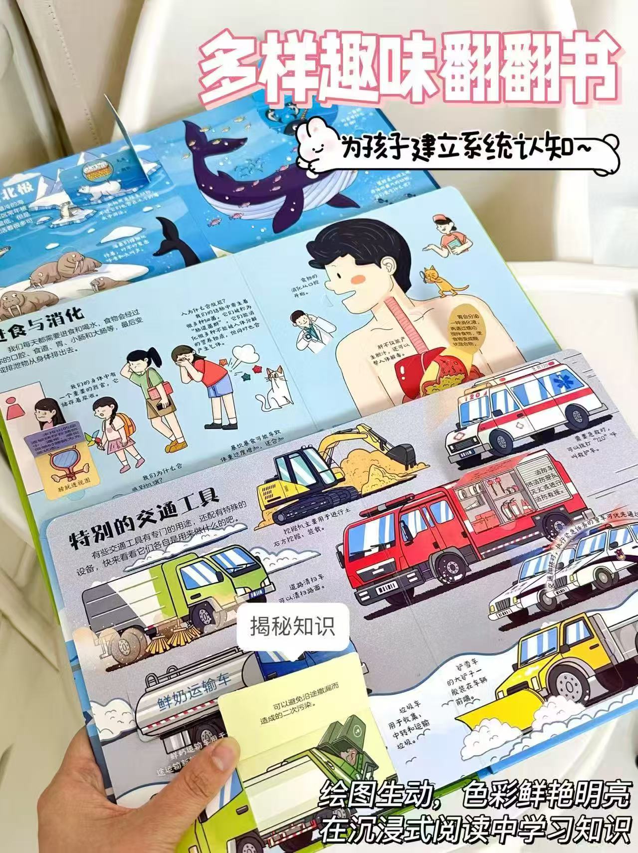 揭秘立体翻翻书任选拍4本 19.8元 - 线报酷