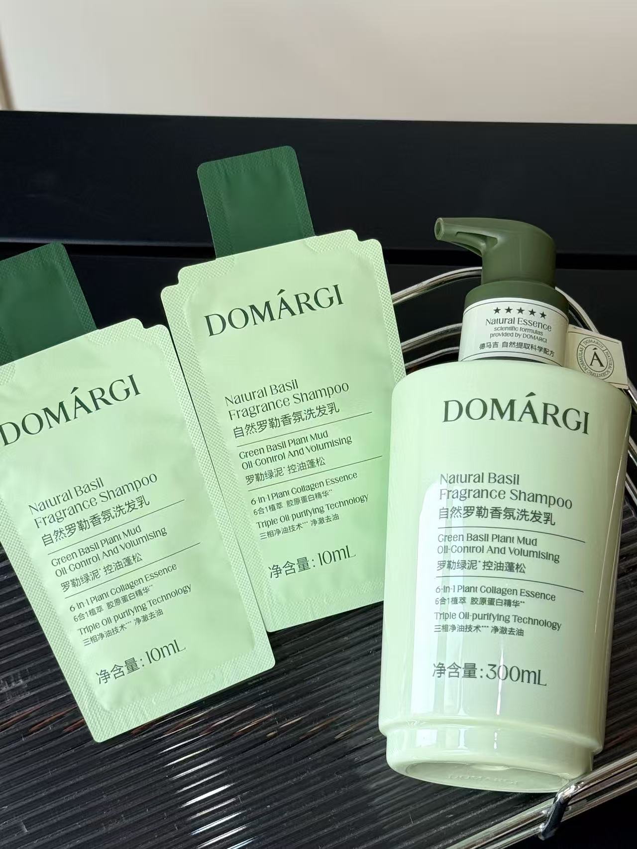 贝德美旗下德马吉控油洗发水300ml+10ml*3袋 22.6元 - 线报酷