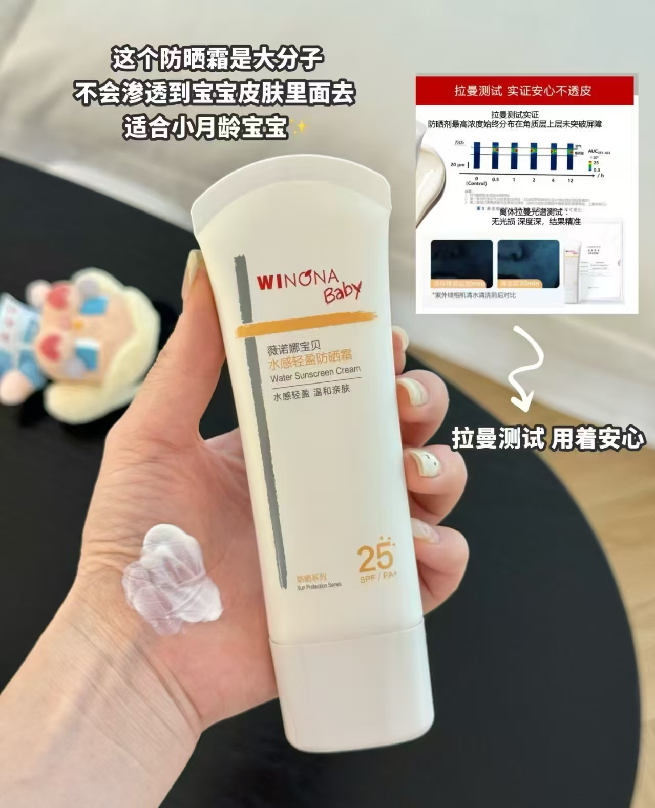 薇诺娜宝贝纯物理防晒乳30g 40元 - 线报酷